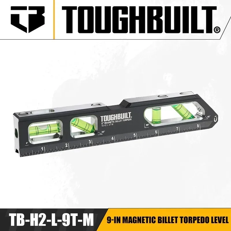Power Tools Manual - TOUGHBUILT TB-H2-L-9T-M 9-in Magnetic Billet Torpedo