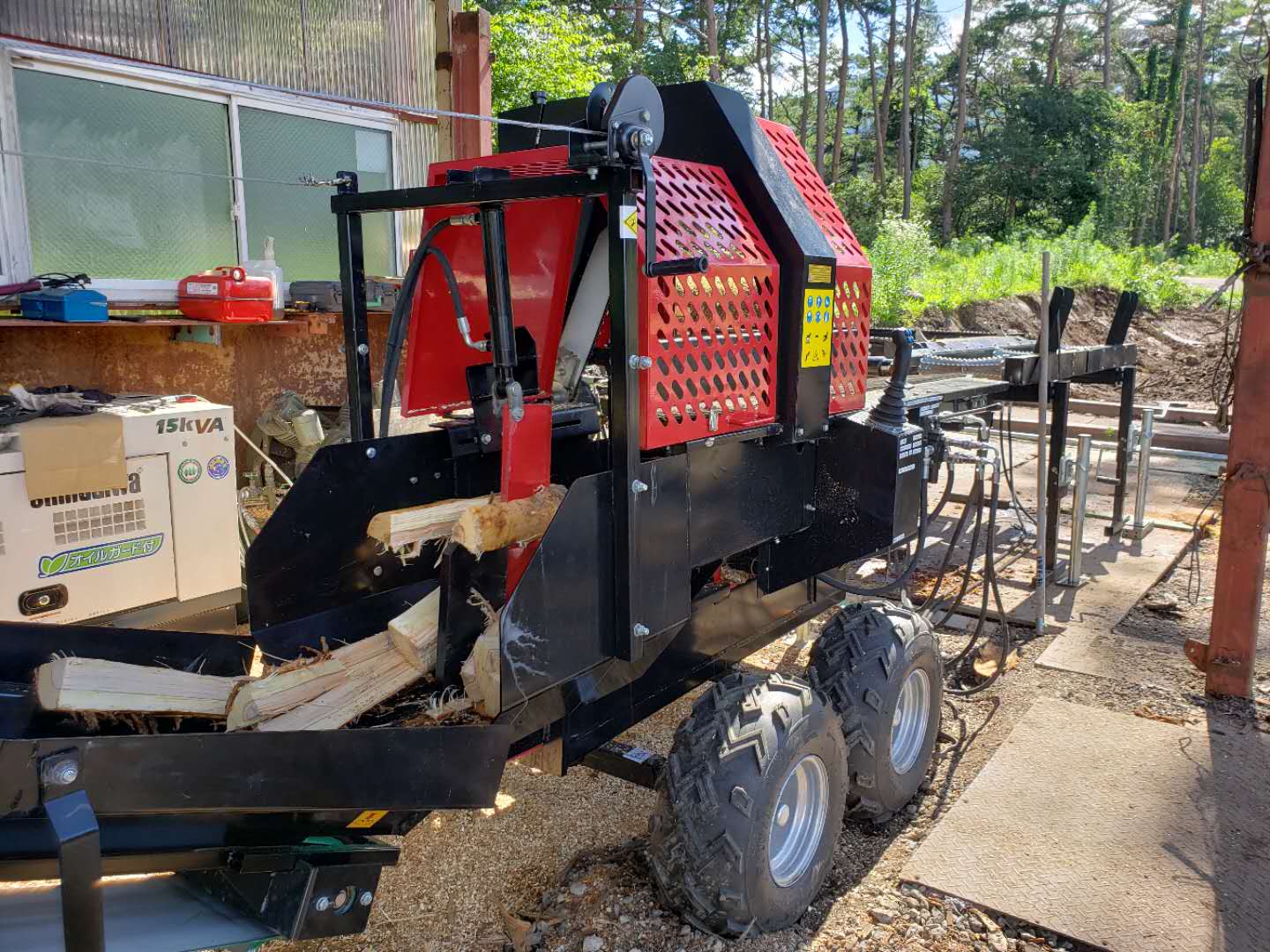 Power Tools Video - YG High-Performance New Firewood Processor -