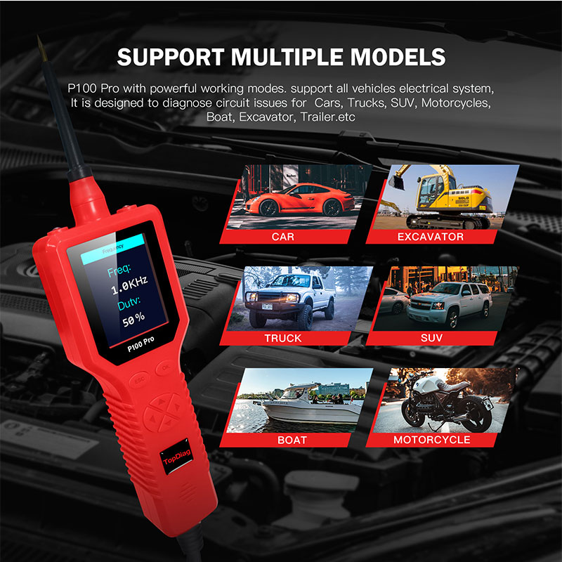 Newest Topdiag Power Probe P10 - Power Tools Automotive ulasan dan harga