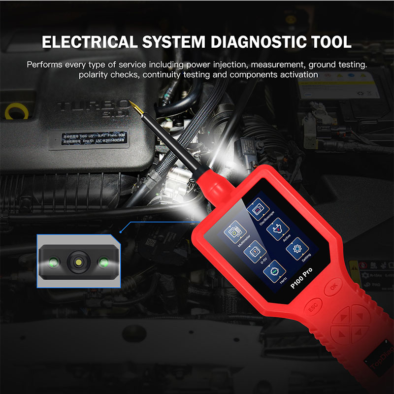 Newest Topdiag Power Probe P10 - Power Tools Automotive ulasan dan harga