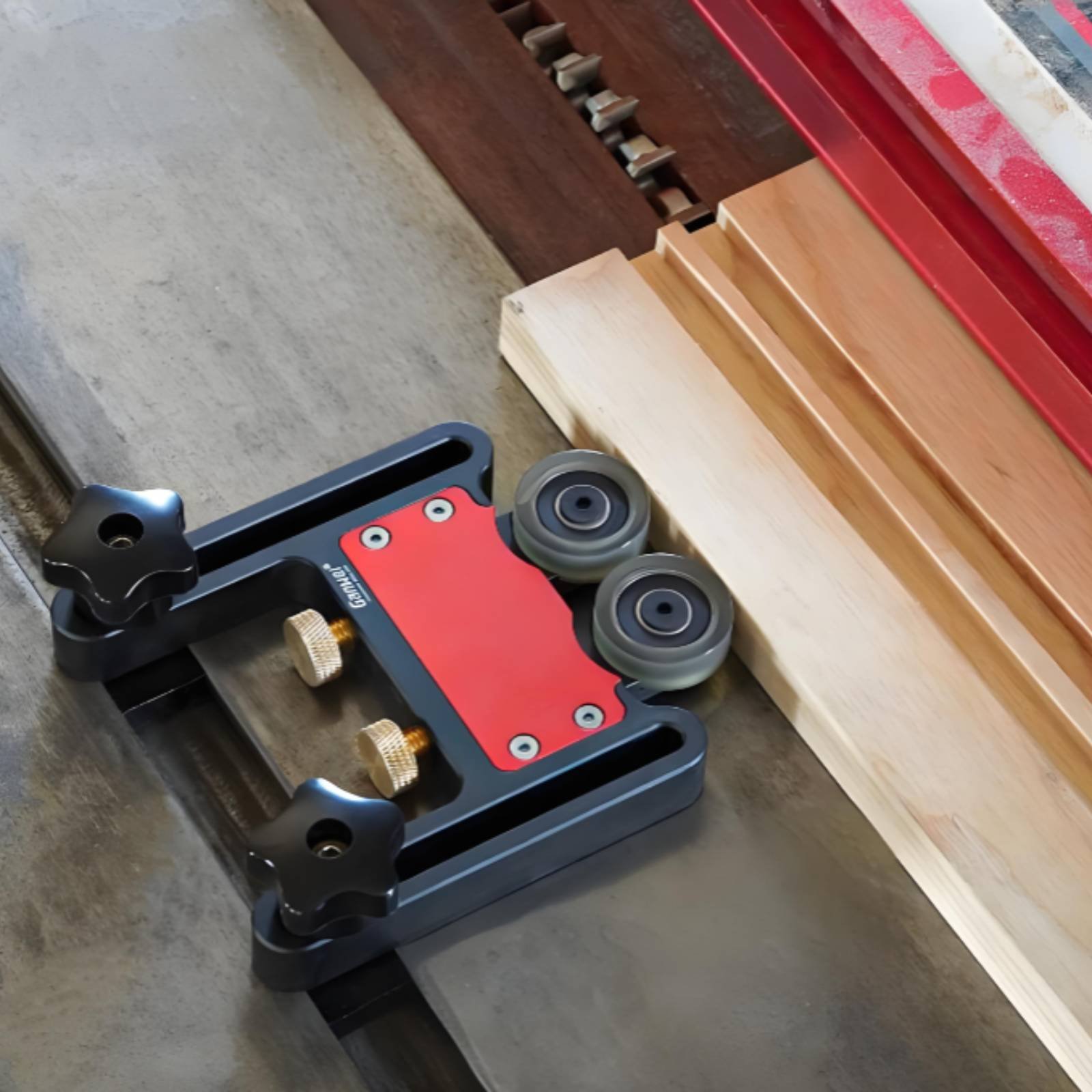 Featherboard Adjustable Table  - Power Tools Guide ulasan dan harga