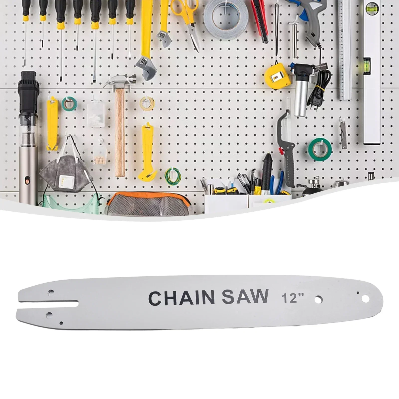 1pc 12 Inch Chainsaw Guide Bar - Power Tools Guide ulasan dan harga