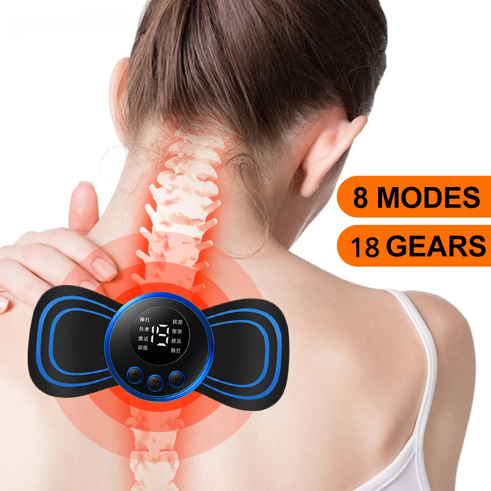 EMS Neck Massager Mini Cervica - Health Power Tools ulasan dan harga