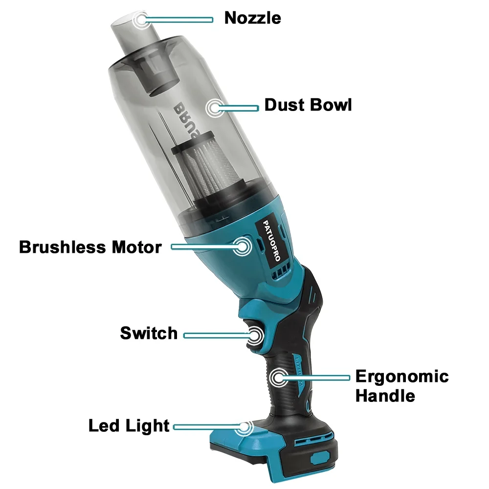 Cordless Brushless Electric Va - Power Tools Keyboard Manager ulasan dan harga