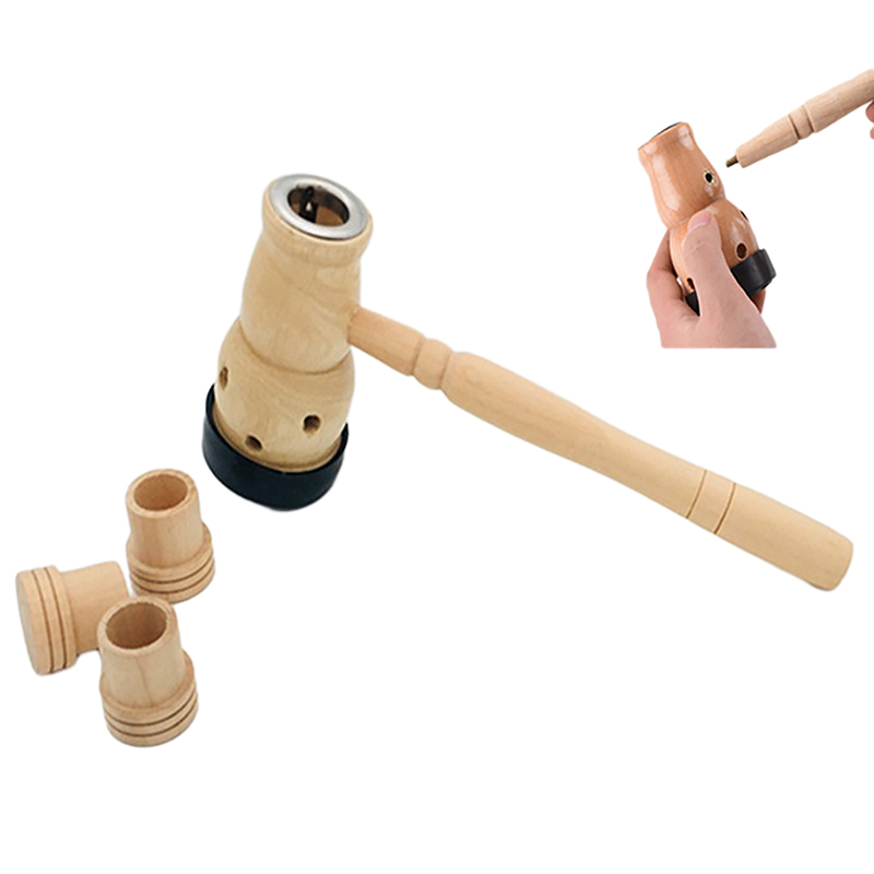 Wooden Moxibustion Tool Handle - Power Tools China ulasan dan harga