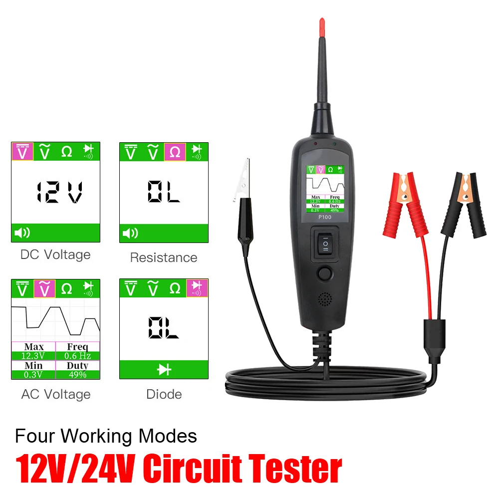 P100 Automotive Circuit Tester - Power Tools Automotive ulasan dan harga