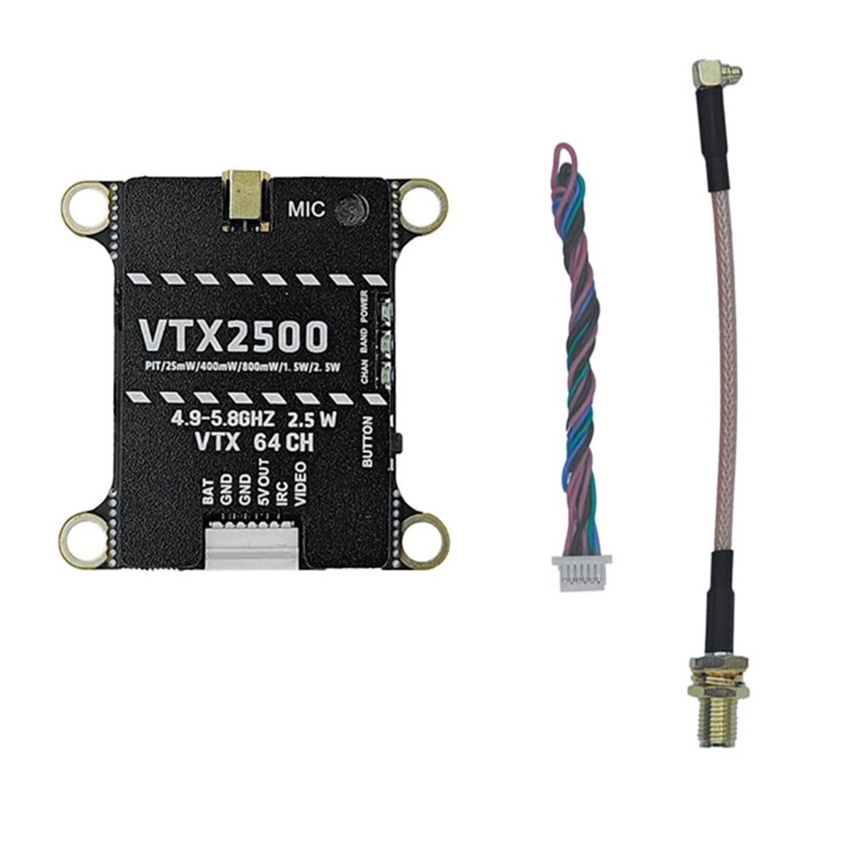 (A99Z] 5.8G 2.5W VTX 2500mW 64 - Power Tools Video ulasan dan harga