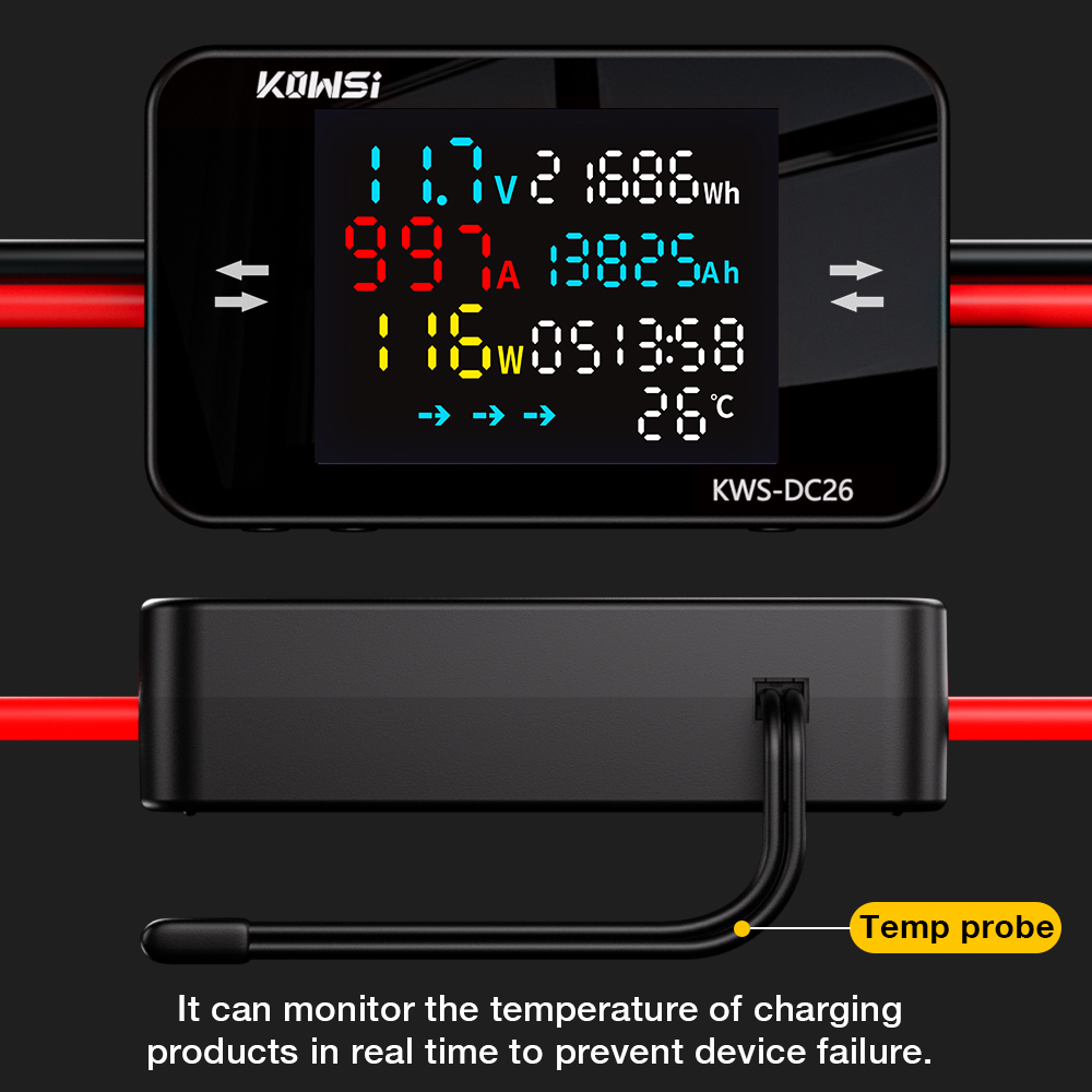 Battery Charging Tester KWS-DC - Health Power Tools ulasan dan harga