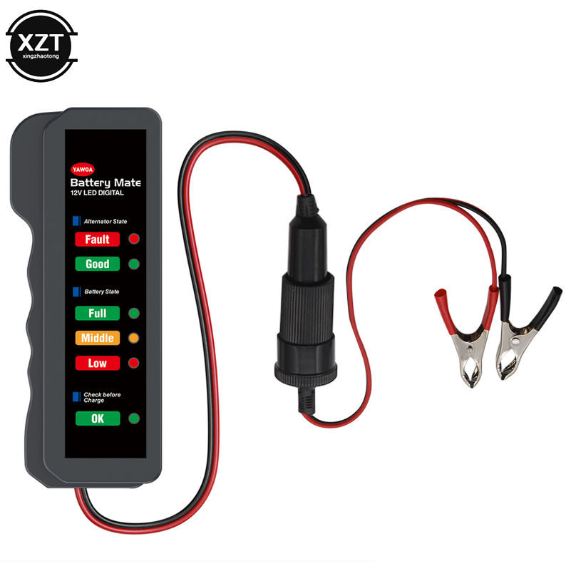 Car Battery Tester 6 LED Displ - Power Tools China ulasan dan harga