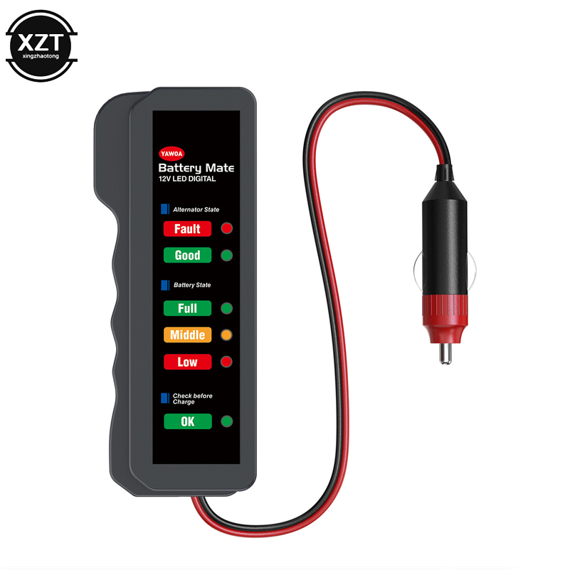Car Battery Tester 6 LED Displ - Power Tools China ulasan dan harga