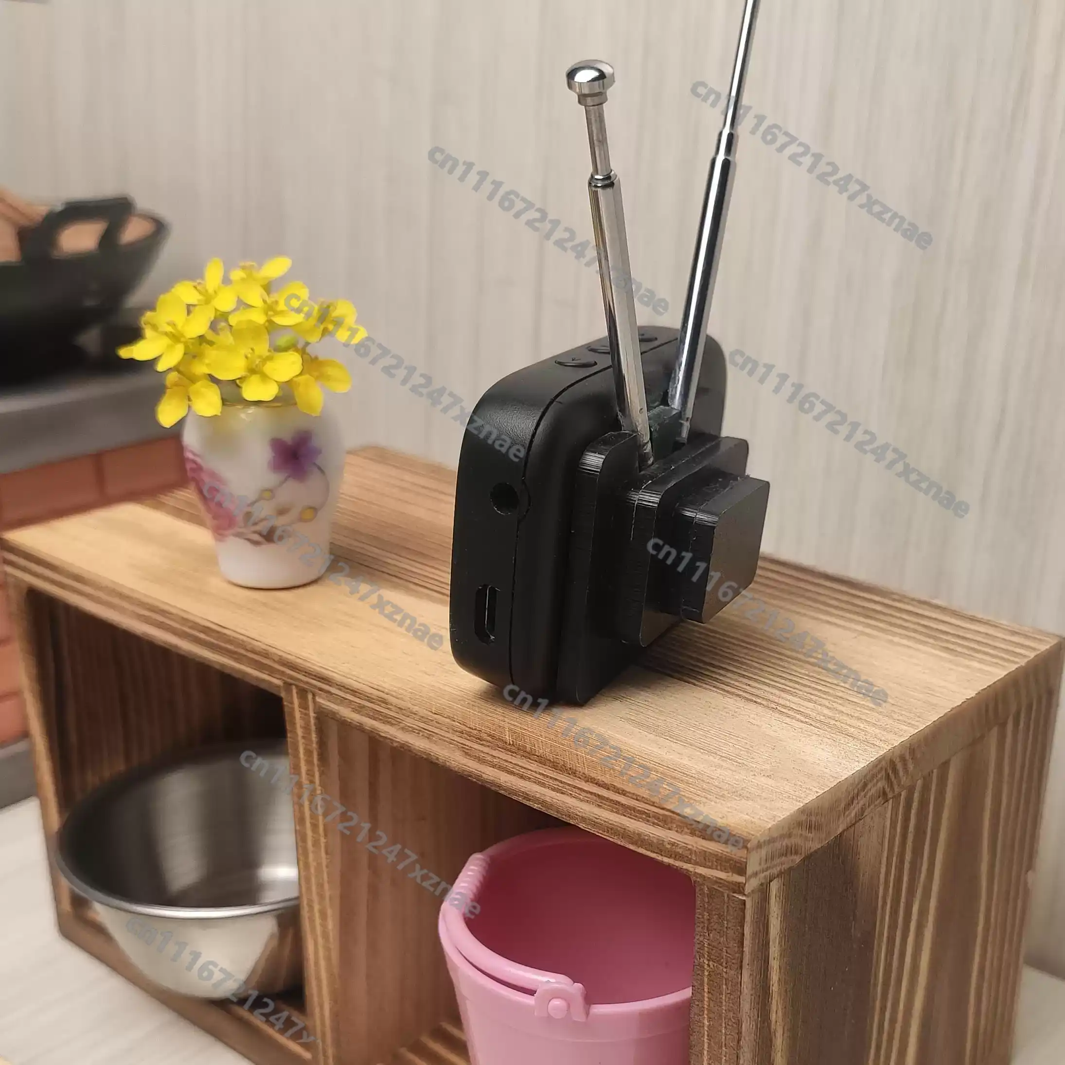 Mini Retro TV for Dollhouse 1: - Power Tools Video ulasan dan harga
